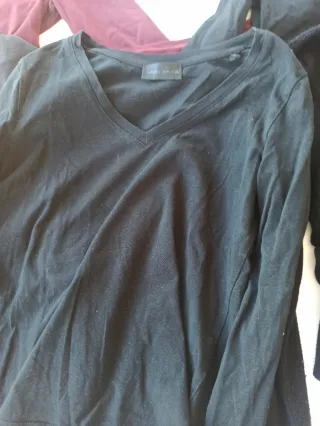 Lote 5 camisetas manga larga chica