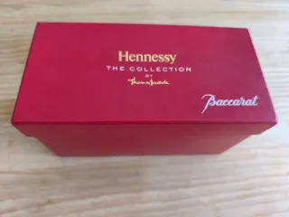 Vasos Baccarat x2 colección Hennessy caja original