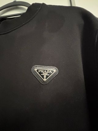 Sudadera Prada Negra Talla Xl