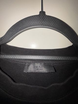 Sudadera Prada Negra Talla Xl