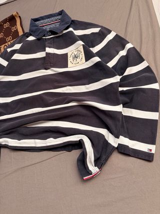 Polo Manga Larga Tommy Hilfiger Rugby