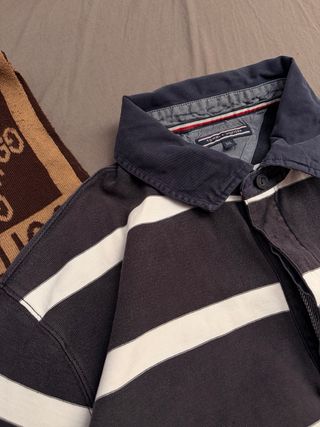 Polo Manga Larga Tommy Hilfiger Rugby