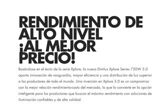 LED 730W SERIE XPLORE 3.0 DIMLUX OFERTA PALET