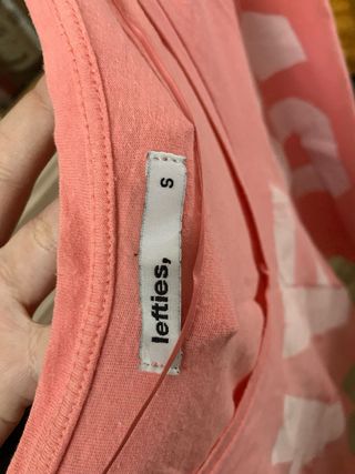 Camiseta rosa de manga corta