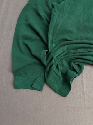 Polo Manga Larga Lacoste Verde Classic Fit