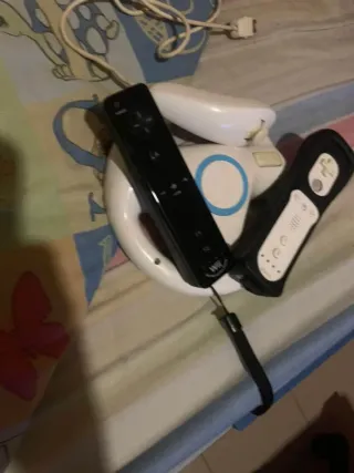 Volante Wii + Mando + Nunchuk