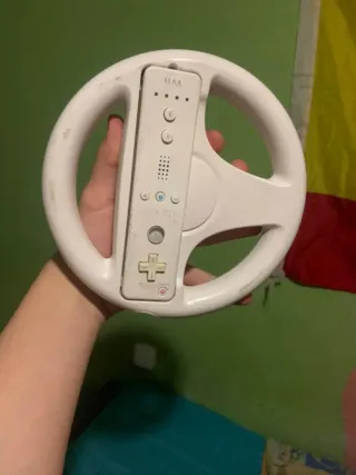 Volante Wii + Mando + Nunchuk