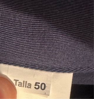 Chaqueta de trabajo azul Talla L / talla 50