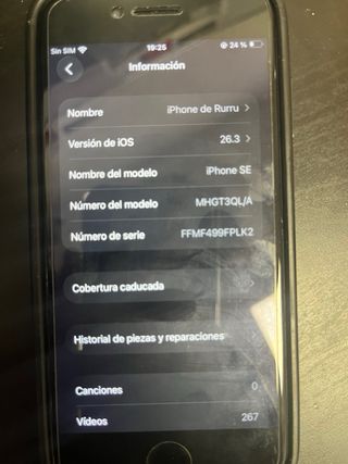 iPhone SE (2022) Negro