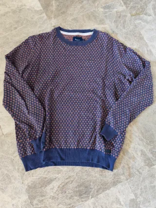 Jersey Pepe Jeans azul y rosa