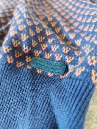 Jersey Pepe Jeans azul y rosa