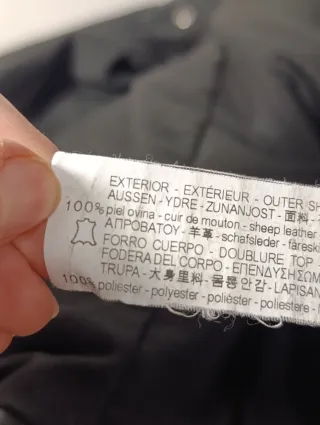 CHAQUETA CAZADORA DE PIEL MUJER