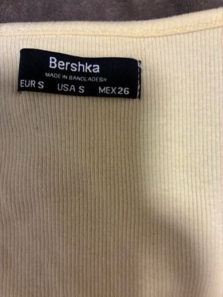 Camiseta amarilla manga corta