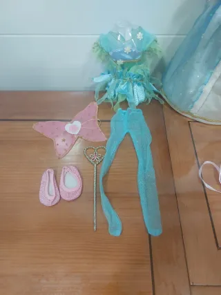 Disfraces de Nancy : Princesa, Ballet y Hada.