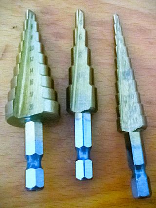 Conjunto 3 Brocas Escalonadas Recubrimiento