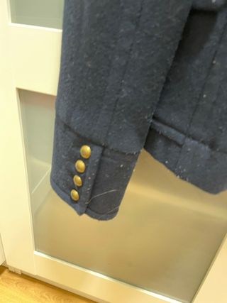 Americana paño Edc by Spirit azul y oro