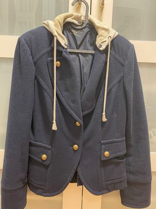 Americana paño Edc by Spirit azul y oro