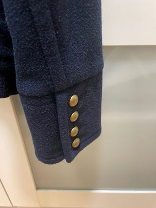 Americana paño Edc by Spirit azul y oro