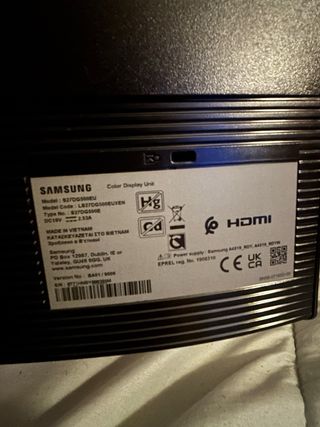 Monitor Samsung 27 Negro