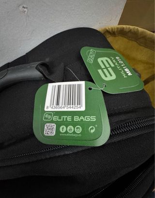 Mochila botiquín Elite Bags negra