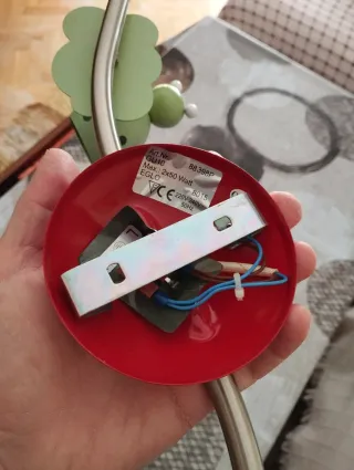 Lámpara infantil nueva,no sé llegó a poner.