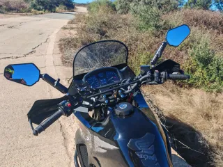 Honda Transalp 600 Negra