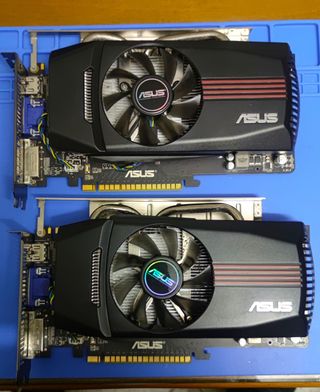 ASUS GTX 550 Ti - 1 Funciona + 1 No Funciona