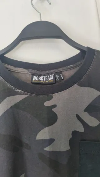 Camiseta Workteam Camuflaje Talla M