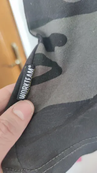 Camiseta Workteam Camuflaje Talla M