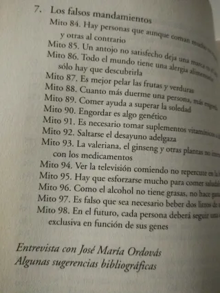 Comer o no comer: falsedades y mitos de la alim...