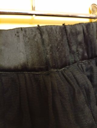 Falda tul H&M negra talla M?