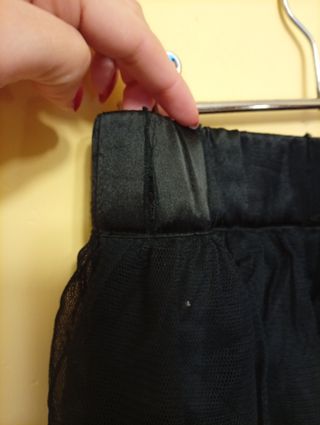 Falda tul H&M negra talla M?