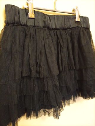 Falda tul H&M negra talla M?