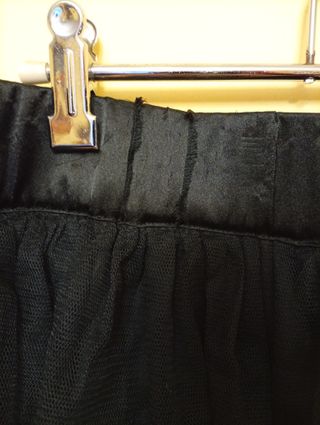 Falda tul H&M negra talla M?