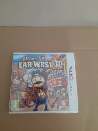 PRECINTADO. Juego 3DS/ 3DS XL Carnival Far West 3D