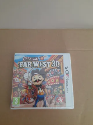 PRECINTADO. Juego 3DS/ 3DS XL Carnival Far West 3D