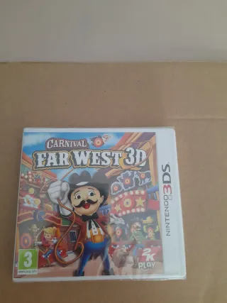 PRECINTADO. Juego 3DS/ 3DS XL Carnival Far West 3D