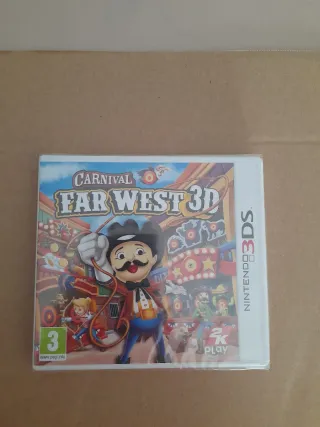 PRECINTADO. Juego 3DS/ 3DS XL Carnival Far West 3D