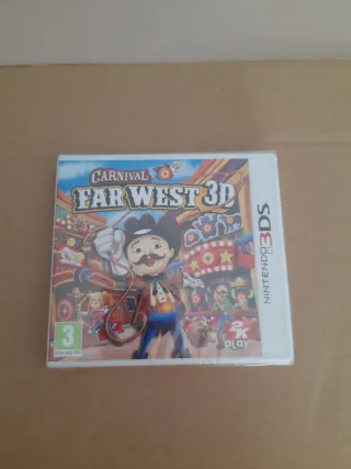 PRECINTADO. Juego 3DS/ 3DS XL Carnival Far West 3D