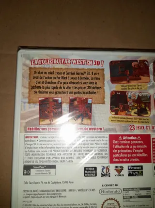 PRECINTADO. Juego 3DS/ 3DS XL Carnival Far West 3D
