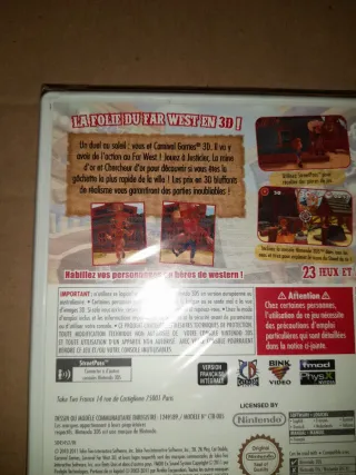 PRECINTADO. Juego 3DS/ 3DS XL Carnival Far West 3D