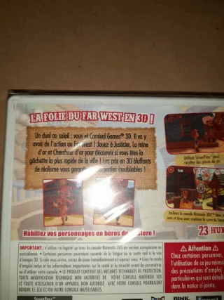 PRECINTADO. Juego 3DS/ 3DS XL Carnival Far West 3D