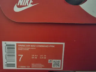 T38 Nike Air Max Command PRM