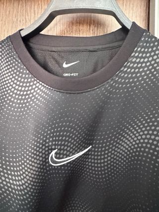 Camiseta Nike Hombre Negra Gym