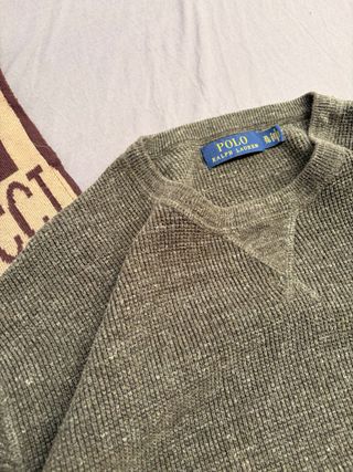 Jersey Cuello Redondo Ralph Lauren Caqui Talla XL