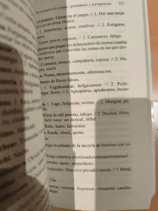 El tocho cheli: Diccionario de jergas (Di...