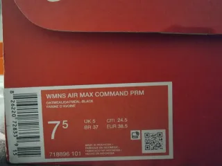 T38,5 Nike Air Max Command PRM