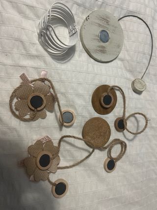 Lote alzapaños decorativos para cortinas