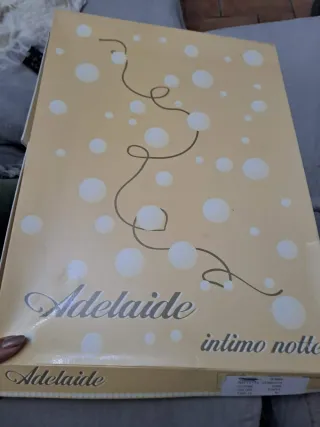 Camicia da notte vintage donna rosa in raso