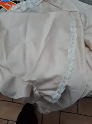 Camicia da notte vintage donna rosa in raso